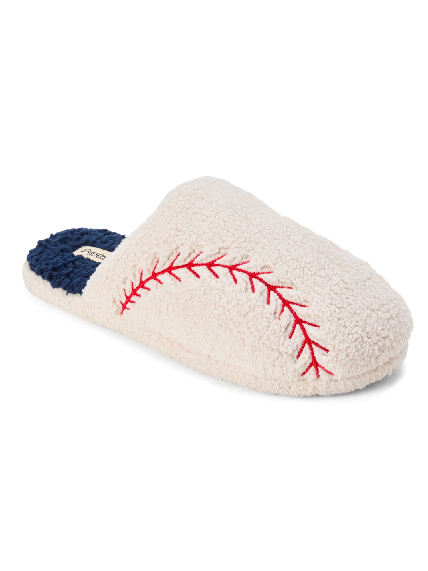 Dearfoams Men's Sports Scuff Slippers