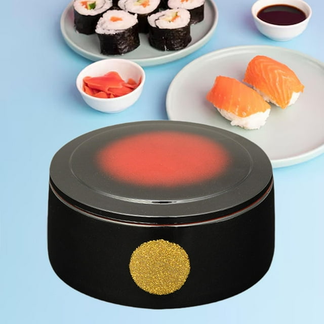 Unadon Bento Box - Fiambrera para adultos (750 ml, bandeja para sushi con tapa), ideal para servir refrigerios, escuela, viajes, trabajo y catering. 750 ml A