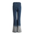thumbnail image 5 of Yindaity Wide Leg Jeans Women's Plus Size Relaxed Fit Straight Leg Jean Light(Dark Blue,XL), 5 of 9