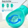 thumbnail image 6 of Dog Water Bottle Portable Leak Proof Dog Water Dispenser with Drinking & Feeding Function Lightweight Pet Water Dispenser for Walking & Travel, Dog, Cats, 6 of 6