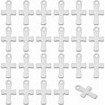 thumbnail image 1 of Colgantes de acero inoxidable para pendientes, accesorios de joyería, colgantes de Pascua en blanco, 1 of 9