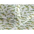 thumbnail image 3 of Ambesonne Tangerine Quilted Bedspread Set 3 Pcs, Clementines Mandarin Art, King, White Earth Yellow, 3 of 4