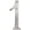 Silver, variant on Deltana RN6-1 6" Numbers; Solid Brass; Lifetime Brass Finish