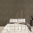 thumbnail image 6 of Tempaper Wide Plank Weathered Ebony Peel and Stick Wallpaper, 20.5" x 16.5', 6 of 8