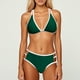 thumbnail image 1 of WILLBEST Traje de Baño Mujer Dos Piezas 2025, Traje de Baño de Dos Piezas con Camiseta Sin Mangas de Color Liso para Mujer, conjunto de Bikini Sexy, 1 of 3
