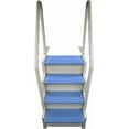 thumbnail image 3 of Confer Plastics Access Pool Step 1 (Warm Grey with Blue Steps), 3 of 8