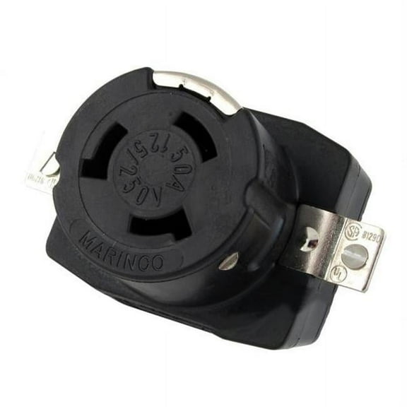 125-250V 50Amp Wire Dockside Receptacle