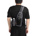 thumbnail image 1 of Sac à Bandoulière, Sac Multifonction Grande Capacité Respirant pour Voyage Randonnée Sports Hommes Femmes, 1 of 8