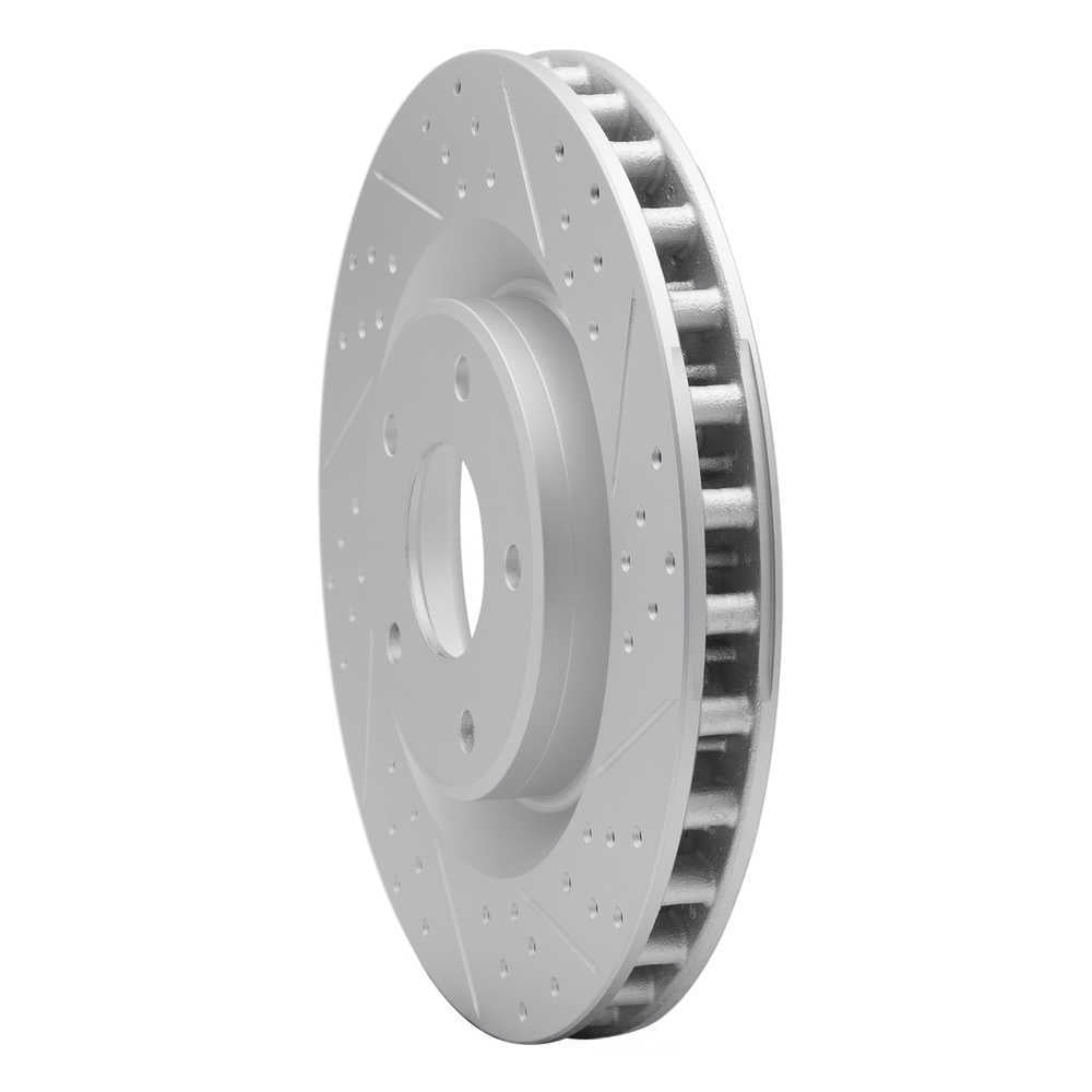 Dynamic Friction Company 830-46018R DFC Geoperformance Rotor - Drilled and Slotted