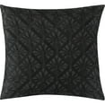 thumbnail image 5 of Nanshing Vina 7 Piece Contemporary Striped Comforter Set, Black Red, California King, 5 of 5