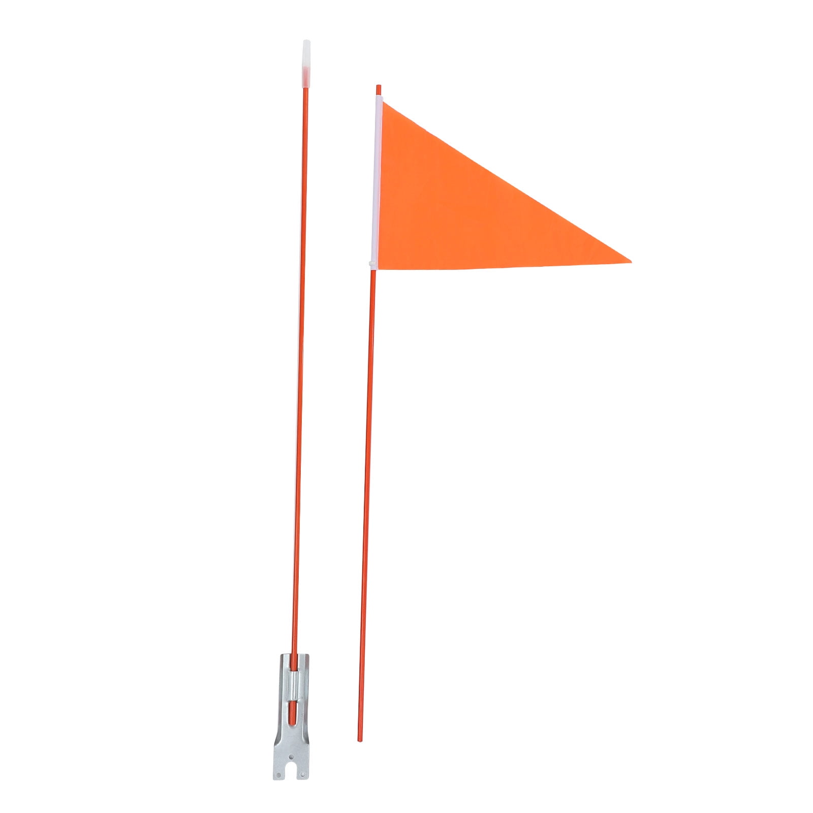 1 set of Bicycle Safety Flag Durable Flag Poles Bicycle Mounting