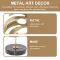 thumbnail image 2 of Metal Art Tabletop Decoration Coffee Table Decor Modern Home Desktop Adornment, 2 of 8