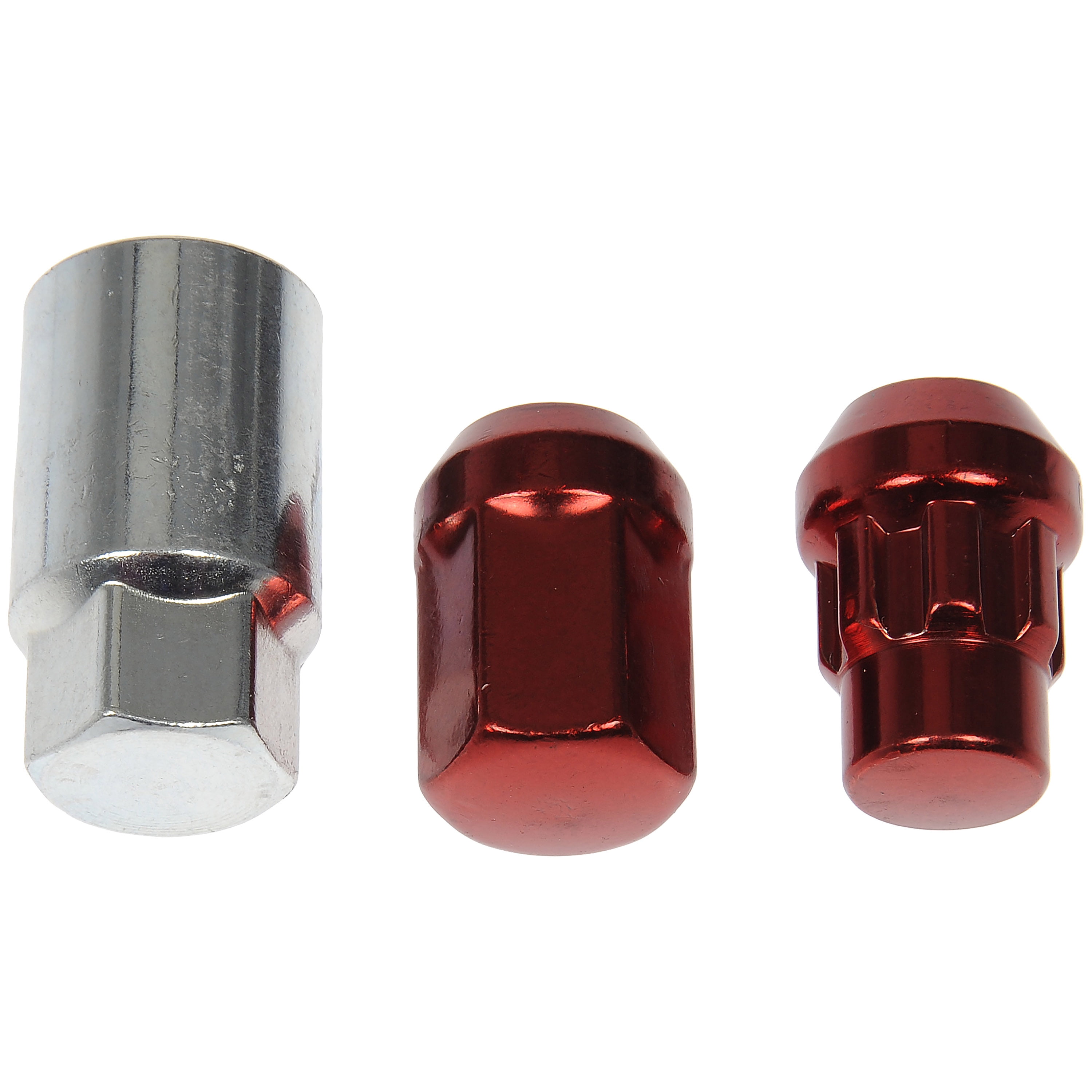 Dorman 713-275E Wheel Lug Nut for Specific Models, Red (Pack of 20)
