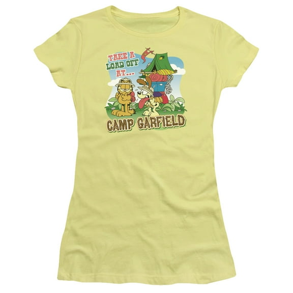 Garfield Camp Garfield S/S Junior Women's T-Shirt Sheer Banana