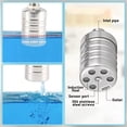 thumbnail image 3 of 304 Stainless Steel Fully Automatic Water Level Control Float Valve, 2 Pack Auto Shut Off Ball Mini Float Valve, Mini Float Ball Valve Water Level Controller for Water Tank (3/4'', Side Water Intake), 3 of 9