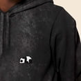 thumbnail image 5 of Dalix Panda Embroidered Fleece Hoodie Mineral Wash Long Sleeve Sweatshirt Mens in Black 2XL XX-Large, 5 of 5