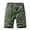 Green, variant on Mens Cargo Shorts Mens Shorts Athletic Work Short Pants Loose-Fit Mens Sweat Shorts Chino Shorts Gym Shorts Drawstring High Waisted Elastic Biker Shorts Women Beach Vacation Shorts with Pockets
