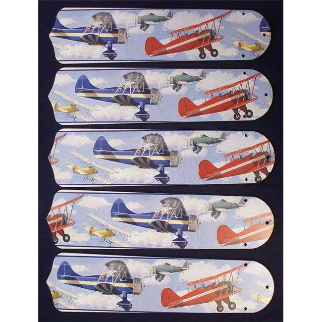 52 In New Kids Flying Airplanes Planes Ceiling Fan Blades