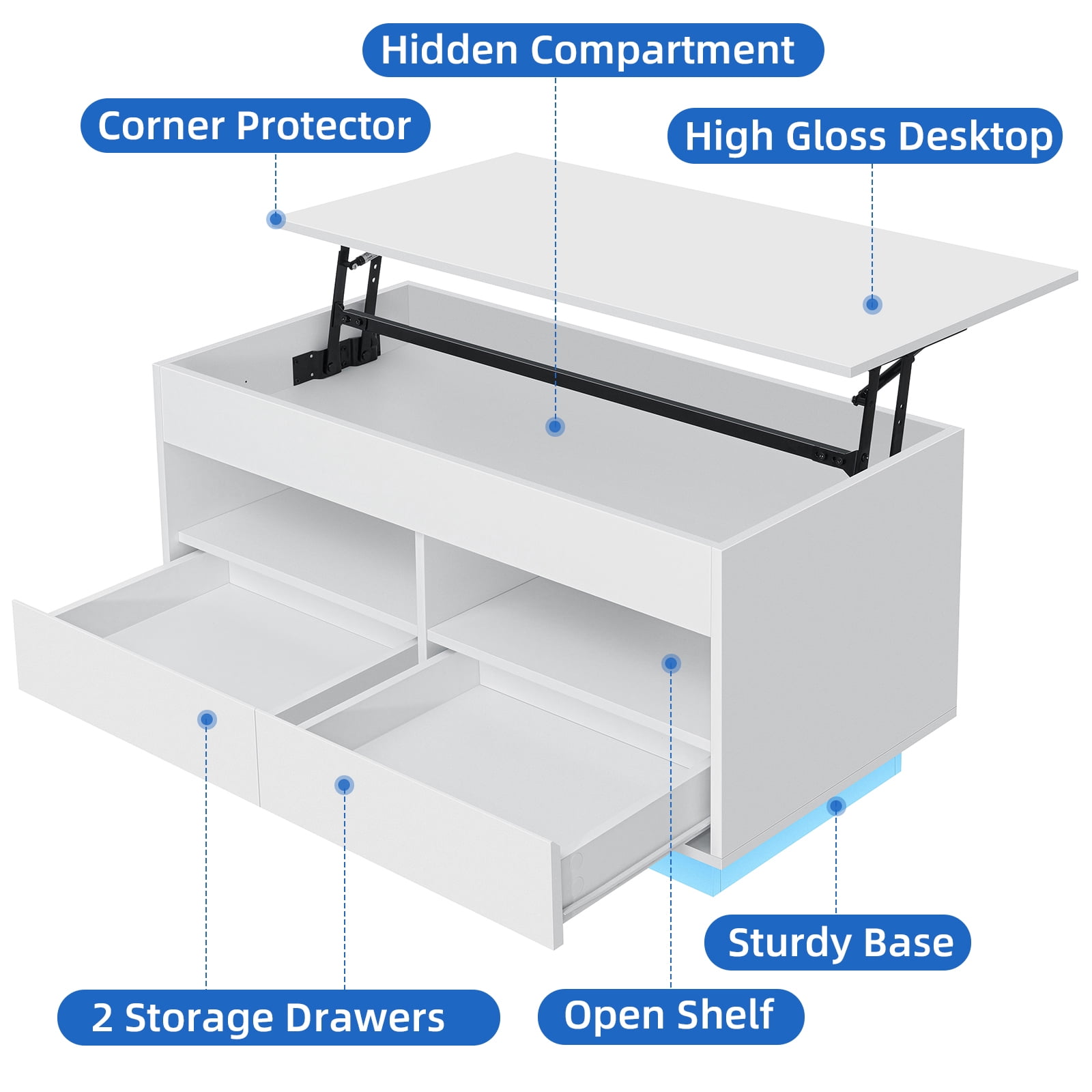 Desktop Coffee Cup Storage Rack With Door Dustproof Coffee - Temu