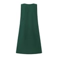 thumbnail image 4 of ZANZEA Ladies Fashion Sundress Sleeveless Cotton Linen Vintage Casual Dress, 4 of 12