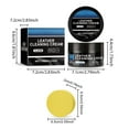 thumbnail image 3 of Automotive Interior Leather Cleaning Paste,Car Leather Seat Care Cleaner,Leather Stain Dirt Remover,Leather Conditioner Protection Restorer,Auto Interior Detailing Care Cream, 3 of 9