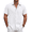 White, variant on COOFANDY Mens Short Sleeve Button Down Shirt Lightweight Casual Shirts for Vacation Shirts