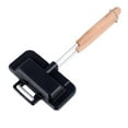 thumbnail image 1 of Breakfast Sandwich Maker Hot Dog Toaster Egg Panini Press Pan Nonstick Skillet, 1 of 8