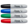 thumbnail image 2 of Sharpie King Size Permanent Marker, Large Chisel Tip, Great for Poster Boards, Assorted, 4 Count, 2 of 8