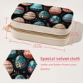 thumbnail image 5 of Easter Velvet Portable Jewelry Organizer with Removable Compartment - Necklace Holder, Jewelry Box, and Bracelet Holder, 5 of 7
