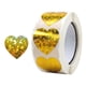 thumbnail image 1 of Rollo de 500 pegatinas de corazón con diseño de granja, navideñas, de papel adhesivo. Estilo D, 1 of 7