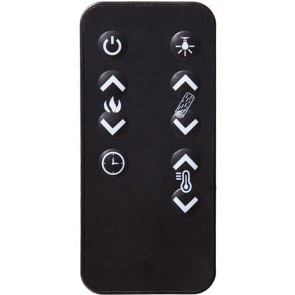 Kendall Corner Tower Electric Fireplace,  Black