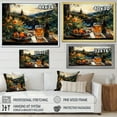 thumbnail image 4 of Designart "Picnic Charm In The Meals" Meals & Picnics Floater Framed Wall Art Living Room, 4 of 5