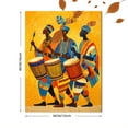 thumbnail image 3 of African Drummers Canvas Print, Suitable for Living Room, Office, Hotel, Bar, Apartment, 3 of 8
