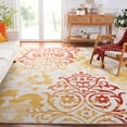 thumbnail image 2 of SAFAVIEH Adirondack Hortense Floral Area Rug, Grey/Gold, 9' x 12', 2 of 8