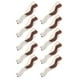 thumbnail image 3 of Cinta Plisada de 10 Yardas - 12 Pulgadas de Ancho Tejido con Volantes Bordado Manualidades de Costura para Cintas de Falda Ropa Tocado con Lazo de Bricolaje ANGGREK  Otros, 3 of 8