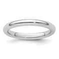 thumbnail image 1 of Bague de Mariage Confort 2.5mm Taille 4 Classique en Forme de Domed, 1 of 9