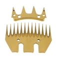 thumbnail image 2 of Sheep Shearing Blades, Versatile Gold Sheep Shears Blades  for Replacement, 2 of 7