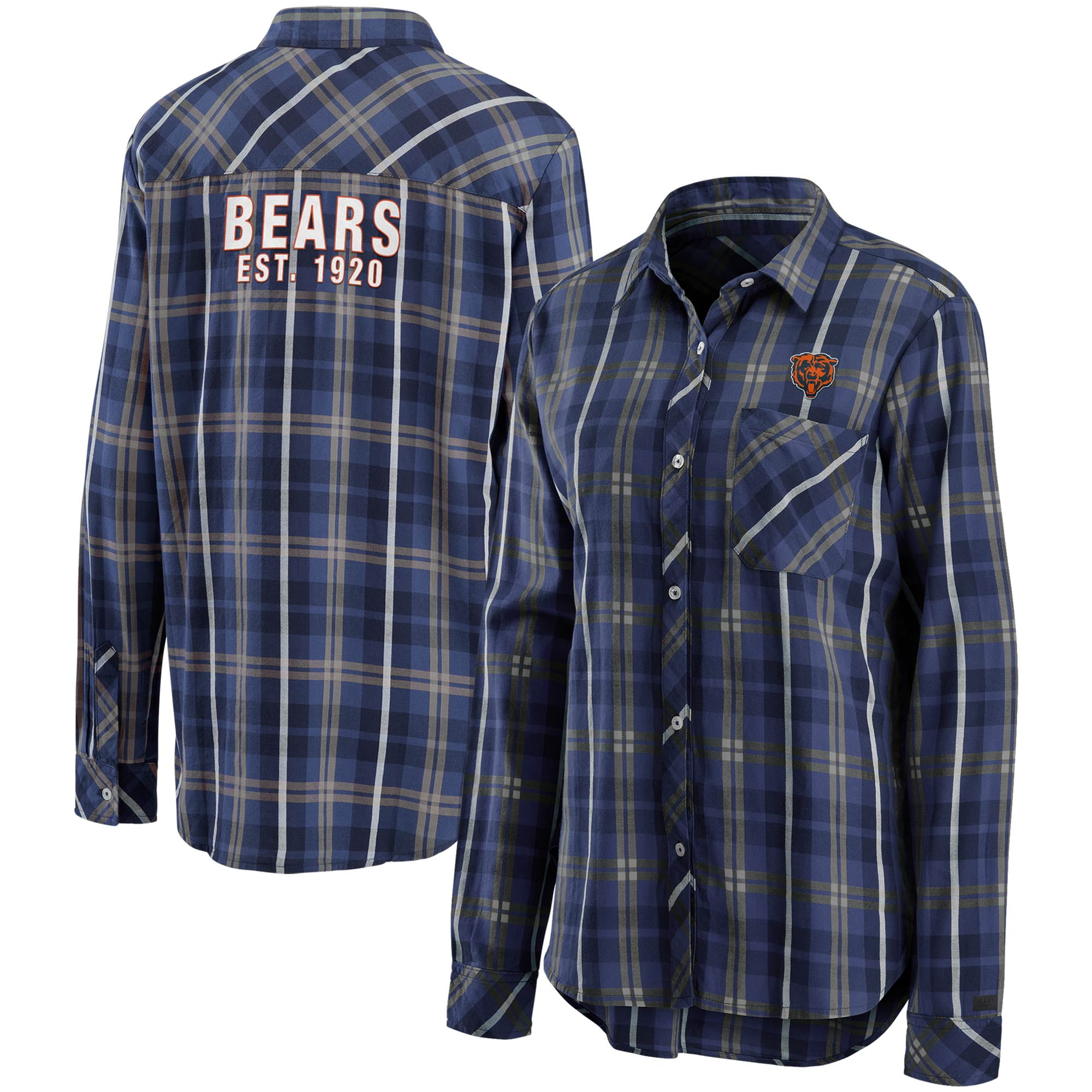 chicago bears flannel shirt