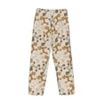 thumbnail image 5 of Xecao Cartoon Poodle Dog Men's Straight Lounge Pajama Pants: The Ultimate in Comfortable Sleepwear, 5 of 9