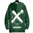 thumbnail image 7 of EchfiProm Hoodies for Men Tranning Graphic Sweatshirt Green Winter Mens Tops Pullover S, 7 of 7