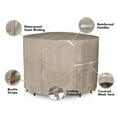 thumbnail image 4 of Covermates Outdoor Dining Set Cover - 106"DIA x 25"H, 900D Polyester, Weatherproof, 4 of 8