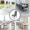 thumbnail image 4 of Chair Slipcovers Set of 4 Stretch Chair Covers Modern Chair Cover Elastic Removable Washable Fitted Slipcover for Dining Chairs Rocking Chair Cover Wedding Office Banquets Parties Decor, 4 of 5