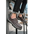 thumbnail image 5 of Men's Orthopedic Walking Shoes Genuine Leather Slip On Loafers Arch Support Lightweight Comfortable Casual Sneakers, 5 of 15