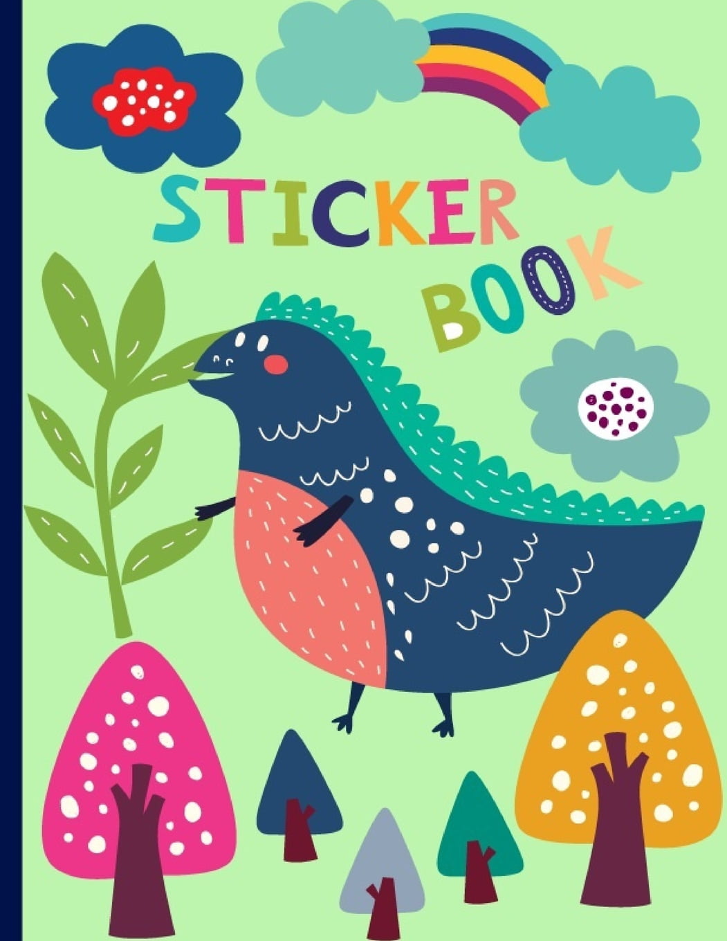 Dinosaurs Kids Club Sticker Book Happy Dinosaur Theme Preschool