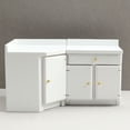 thumbnail image 4 of Joernso Dollhouse Cabinet Realistic Decoration Wooden 1/12 Scale Doll House Kitchen Cupboard Micro Scene Model for Household, 4 of 8