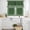 White Green, variant on Red Retro Greek Key Kitchen Curtains Sets for Windows 24 Inch Length, Geometric Greece Ancient Rustic Rod Pocket Window Treatments Tier Curtains and Valances Set for Bedroom/Bathroom