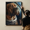 thumbnail image 6 of Doguede Bordeaux Dog Wall Decor - Space Wall Decor - Space Wall Art - Funny Dog Wall Art Poster - Cute Dog Home Decor - Dog Themed Gifts, 6 of 6