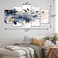 thumbnail image 4 of Designart "Fragrant Blossoms in Purple Lilacs I" Floral Art Living Room Set, 4 of 5