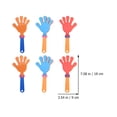 thumbnail image 4 of MasteelfCA 20pcs Party Cheering Props Cheering Clapper Toys Kids Plastic Clapping Hands, 4 of 9