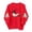 Red Sweatshirts, variant on Jsaierl Halloween Sweatshirts for Women Plus Size Ghost Graphic Pullovers Trendy Loose Fit Crewneck Long Sleeve Sweater Tops Halloween Costumes, Sizes S-2XL